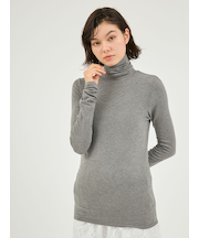 ハイネックカットソー