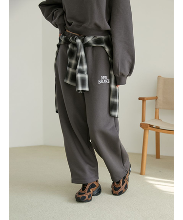 【New Balance for emmi】リニアヘリテージフリースバレルパンツ