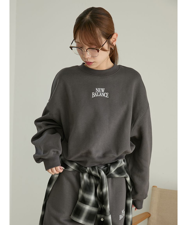 【New Balance for emmi】リニアヘリテージフリースクルー