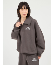 【New Balance for emmi】リニアヘリテージフリースハーフジップ