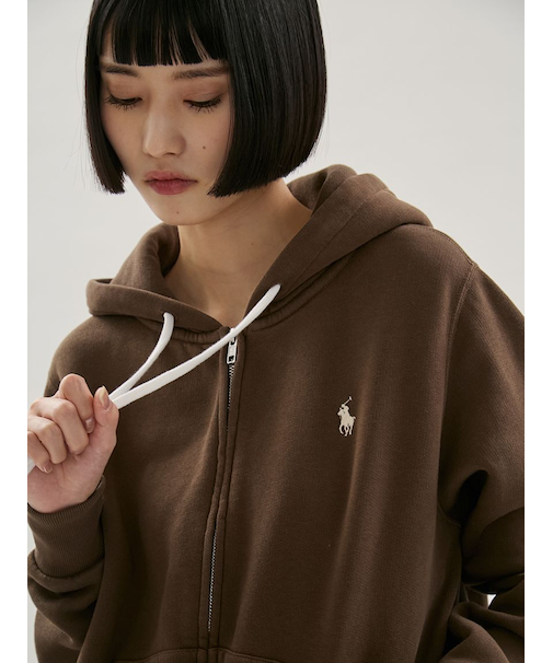 【POLO RALPH LAUREN】KNIT-FULLZIP-SWEATSH