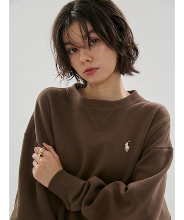 【POLO RALPH LAUREN】KNIT-SWEATSHIRT