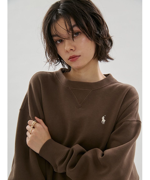 【POLO RALPH LAUREN】KNIT-SWEATSHIRT