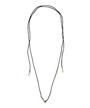 サテンコードネックレス