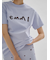 ペイントemmiロゴTシャツ/UVカット/接触冷感