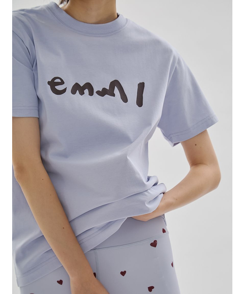 ペイントemmiロゴTシャツ/UVカット/接触冷感