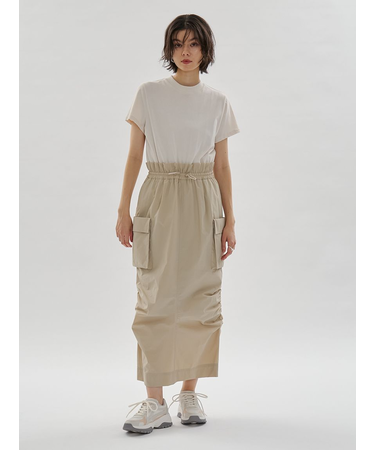 カットドッキングワンピース/撥水