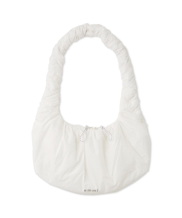 ギャザーディテールショルダーバッグ/撥水