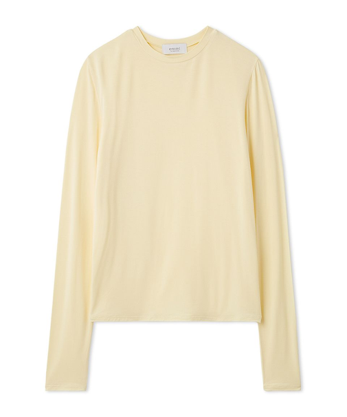 バンブーロングスリーブカットソー