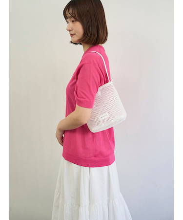 メッシュミニトートバッグ