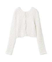 2wayシャーリングブラウス