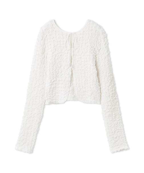 2wayシャーリングブラウス