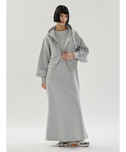 裏毛フーディー×ワンピースセット