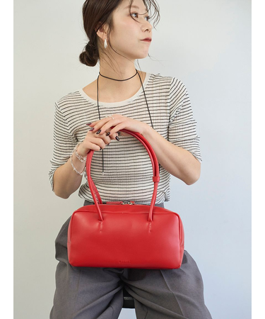 レザーボストンバッグ