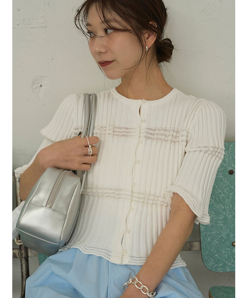 2wayランダムリブニット