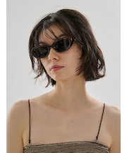 オーバルスリムサングラス