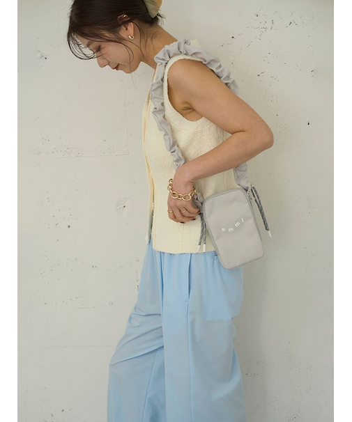 ギャザーショルダースマホショルダー