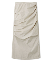 サイドタックナロースカート/撥水【セットアップ対応】