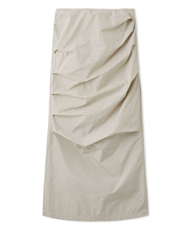 サイドタックナロースカート/撥水【セットアップ対応】