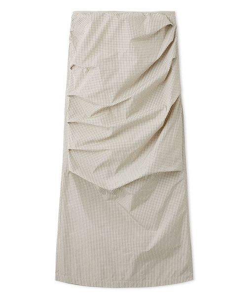 サイドタックナロースカート/撥水【セットアップ対応】