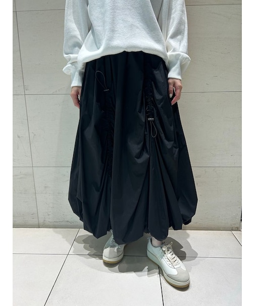 ドロストバルーンスカート/撥水