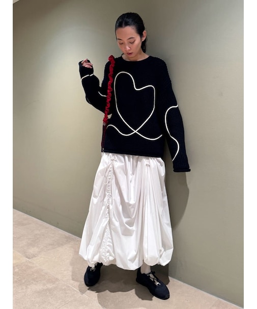 ドロストバルーンスカート/撥水