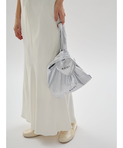 ハートチャーム付きエコバッグ