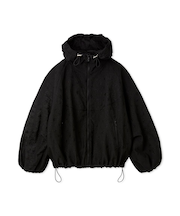 ビッグフォルムフーディーブルゾン