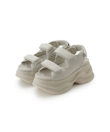 ボリュームソールサンダル