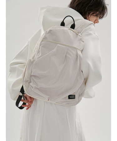 eco レザーミックスバックパック/撥水