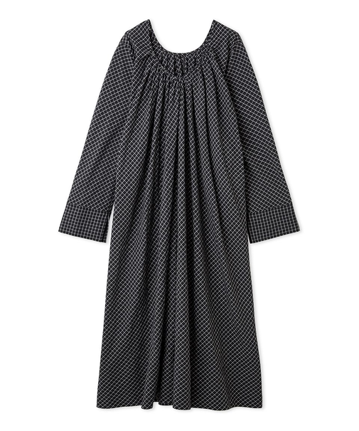 チェック2wayフレアワンピース【セットアップ対応】