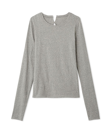 【ONLINE限定カラーあり】2wayスラブ天竺カットソー