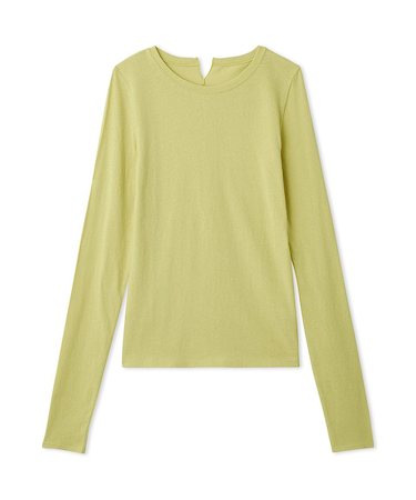 【ONLINE限定カラーあり】2wayスラブ天竺カットソー