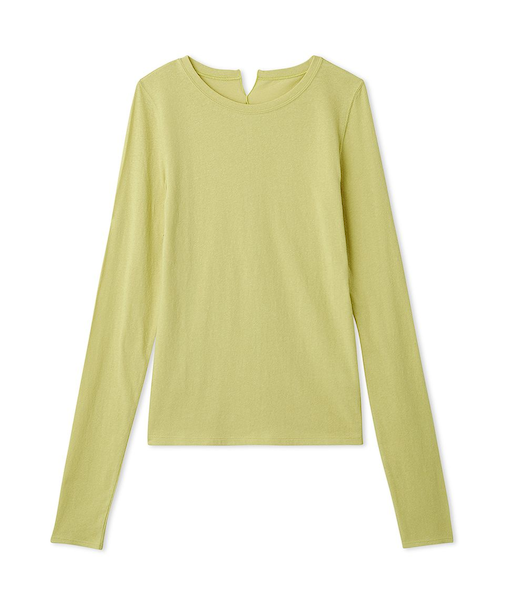 【ONLINE限定カラーあり】2wayスラブ天竺カットソー