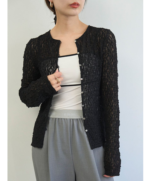 2wayストレッチレースカットソー