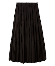 コットンボリュームティアードスカート