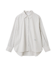 【ONLINE限定カラーあり】ストライプベーシックシャツ