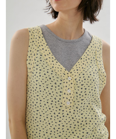 レイヤードタンクトップ