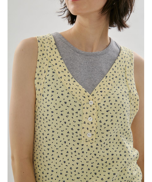 レイヤードタンクトップ