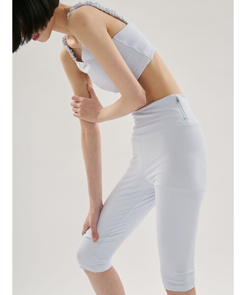 Sustainaretch】ハーフレギンス/UVカット/接触冷感｜エミの通販｜&mall