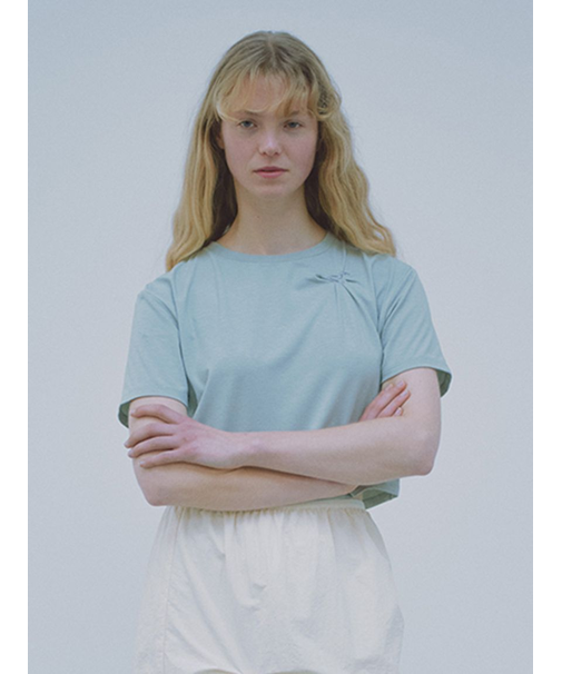 【em】emmiロゴクロップドTシャツ/UVカット/接触冷感