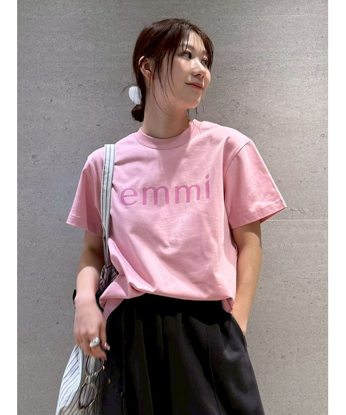 【ONLINE限定カラーあり】eco emmiロゴTシャツ/UVカット