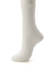 emmiロゴコットンリブソックス