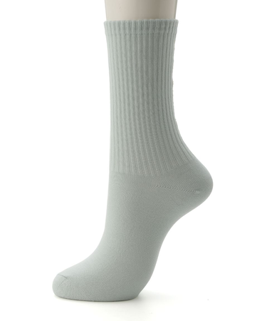 emmiロゴコットンリブソックス