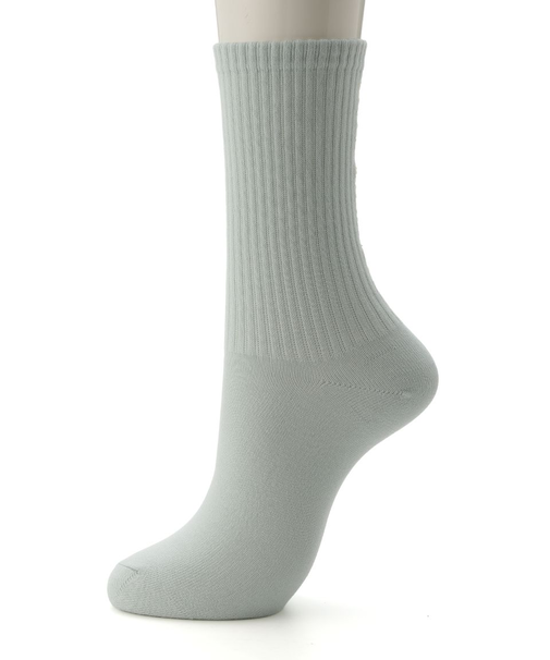 emmiロゴコットンリブソックス