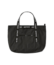 【ONLINE限定】撥水emmiロゴビックトートバッグ