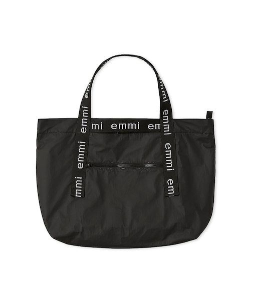 【ONLINE限定】撥水emmiロゴビックトートバッグ