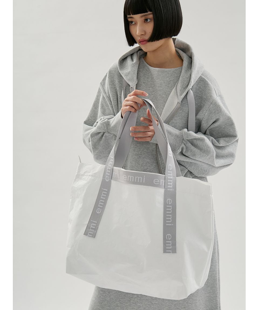 【ONLINE限定】撥水emmiロゴビックトートバッグ