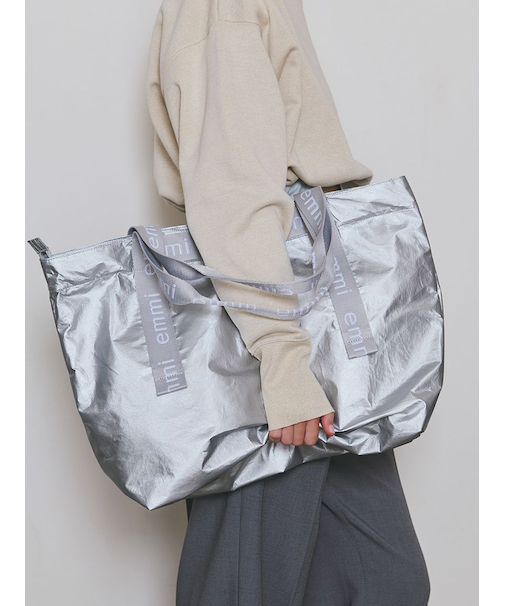【ONLINE限定】撥水emmiロゴビックトートバッグ