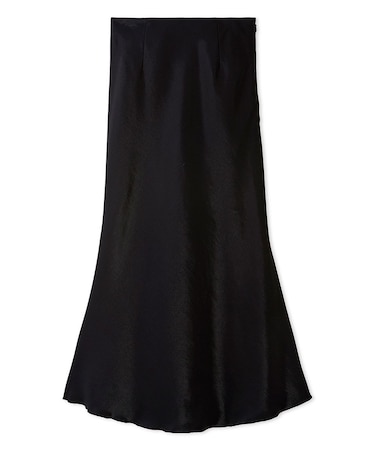 シャイニーサテンナロースカート